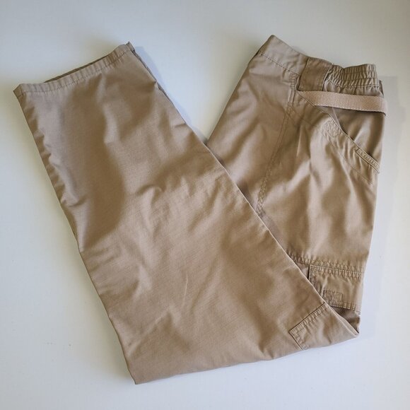 5.11 Tactical Khaki Cargo Pants Men's Size 40x34 Straight Leg Beige Hunting - Picture 1 of 6